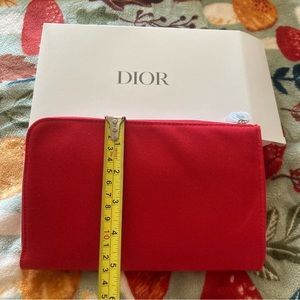 Dior cosmetic pouch